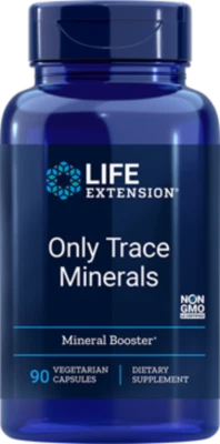 PAQUETE DE DOS SUPER VENTA Life Extension Only Trace Minerals 90 tapas vegetales DESPEGUE $5 Foto 1 de 2