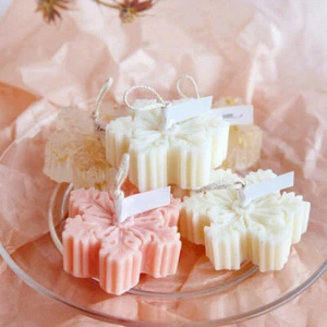Christmas Silicone Snowflake Mold Candle Soap DIY Aromatherapy Plaster Mould - Picture 1 of 12