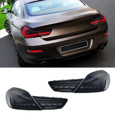 For BMW 6 Series 640i 650i M6 2010-2017 Brake Light A Pair LED Tail Light Smoke - Image 1 of 4