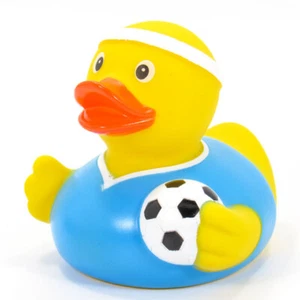 Soccer Player Rubber Duck - Picture 1 of 2