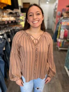 Gestreiftes Bauerntop - Bild 1 von 4