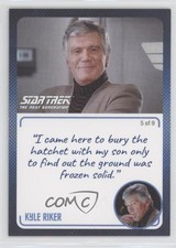 2022 Star Trek: The Next Generation Archives and Inscriptions Kyle Riker 0f3j