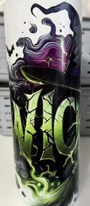 Glow in the dark, wicked 20 Unzen Edelstahl Thermo Becher Deckel/Strohhalm - Bild 1 von 4