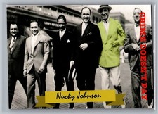 Nucky Johnson 2016 Historic Autographs The Mob HA-HA1 Card PROMO NSCC Mafia