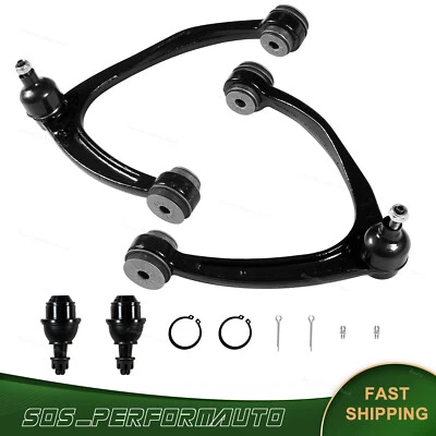Brazos de control 4 piezas aptos para Silverado Sierra 1500 Tahoe Suburban 2007-2014 2x4 4x4 Foto 1 de 4