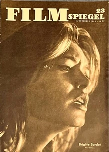 Brigitte Bardot - Seltenheit DDR Zeitschrift Filmspiegel 23/1962 - - Imagen 1 de 2