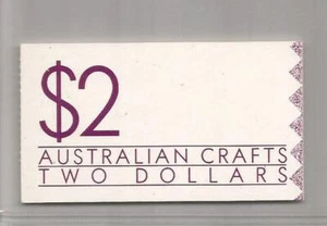 AUSTRALIA 1988 $2 AUSTRALIAN CRAFTS BOOKLET SB63 - Picture 1 of 1