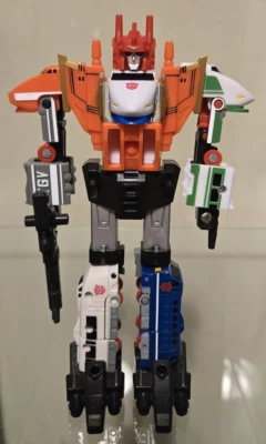 Transformers Return of Convoy 2002 Micromaster Autobot Combiner Sixliner - Image 1 of 3