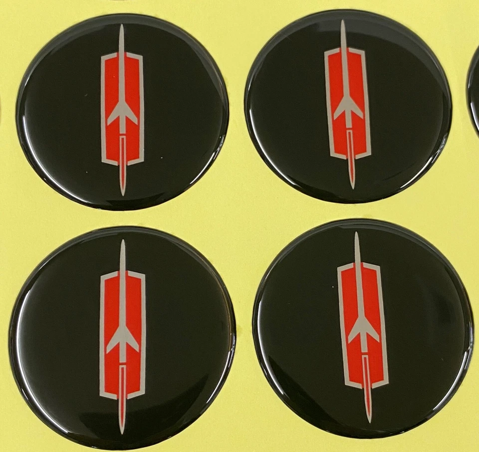 OLDSMOBILE Rocket 88 Cutlass Supreme delta Wheels Center Cap decals emblems rims - Image 1 of 4
