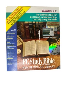 PC Study Bible Version 2.1 Windows 95 & 3.1 Discovery Plus NEW IN BOX RARE CDROM - Picture 1 of 14