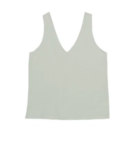 New Jungmaven Hemp Blend Fiesta Tank Agave Green Size Large NWT - Picture 1 of 11