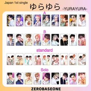 Tarjeta fotográfica de Japón ZEROBASEONE YURAYURA ZB1 ゆらら solo tipo A B versión estándar PC - Imagen 1 de 88