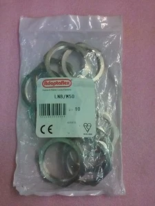 ADAPTAFLEX Flexibles biegsames Leitungssystem LNB/M50 Metall Kontermuttern 10er Pack - Bild 1 von 7