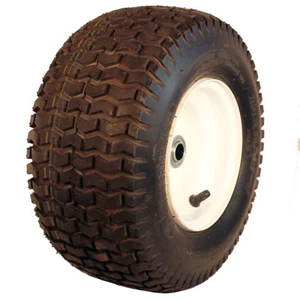 New 13x6.50-6 Rubber Master Turf Tire & Lawn Tractor Front Rim Wheel Kit-R3 - Picture 1 of 7