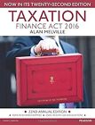 Taxation: Finance Act 2016, Melville, Alan, Used; Good Book