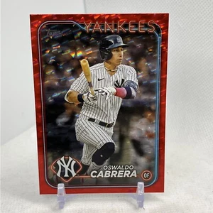 2024 Topps Series 2 - #479 Oswaldo Cabrera Red Foil /199 - Picture 1 of 6