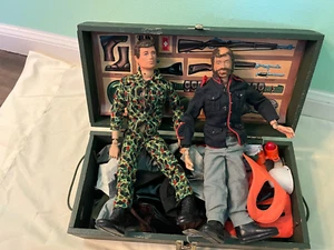 Vintage GI JOE - two figures, Footlocker & Accessories - Picture 1 of 9