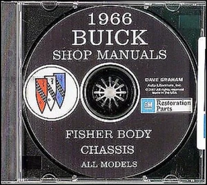1966 Buick CD Tienda Y Cuerpo Manual GS Riviera Skylark Especial Lesabre Electra - Imagen 1 de 1