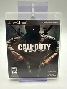Call of Duty Black Ops (PlayStation 3, 2010) en caja original con manual - Imagen 1 de 2