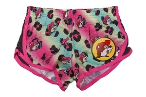 Buc-ee's Girls Chipmunk Leopard Swim/Run Shorts Y3625 Size YS - Picture 1 of 2