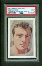 Bob Mathias 1981 Smithsonian Champions of American Sports  PSA 9 Mint