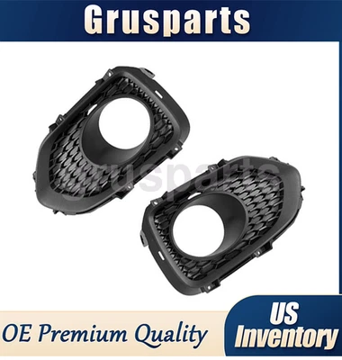 Fit for 2011-2013 Kia Sorento Black Front Fog Light Hole Cover Bezel LH & RH Foto 1 de 4