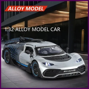 1:32 Mercedes Benz AMG ONE Supercoche Aleación Metal Diecast Modelo Coche Sonido y Luz - Imagen 1 de 27