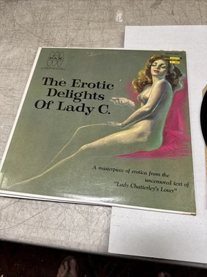 The Erotic Delights of Lady C VTG Vinyl Album Record LP D.H. Lawrence Chatterley - Image 1 of 4