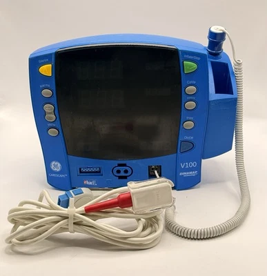GE Dinamap CareScape V100 Vital Signs Monitor - Image 1 of 4