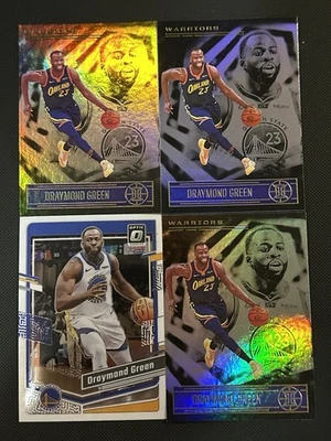 Lote de 4 tarjetas de baloncesto Draymond Green - Panini Illusions & Donruss Optic Foto 1 de 2