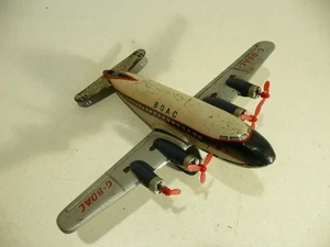 Marx Skycruiser 4 motori litografia FRICTION operato BOAC aereo-PER RICAMBI - Foto 1 di 8