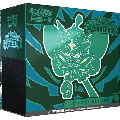 Pokemon Cards Scarlet & Violet Twilight Masquerade - ELITE TRAINER BOX (9 Packs+ - Image 1 of 1