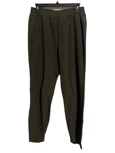 Lululemon In Mind Pant Men”s M Rare Dark Green 4-way Stretch Pull On Mesh Yoga - Picture 1 of 12