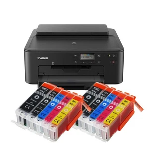 Canon PIXMA TS705a drukarka atramentowa duplex USB LCD WLAN + 10 XXL ATRAMENT NOWA - Zdjęcie 1 z 8