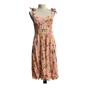 LC Lauren Conrad rosa corsetto body prendisole senza maniche taglia L - Foto 1 di 5