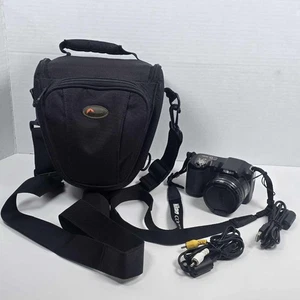 Nikon COOLPIX L100 10MP Digital Camera - 15x Optical Zoom - Black Tested Working - Picture 1 of 24