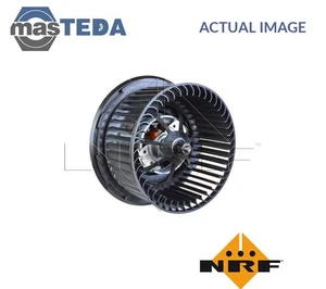 34034 INTERIOR BLOWER FAN MOTOR LHD ONLY FRONT NRF NEW OE REPLACEMENT - Picture 1 of 8