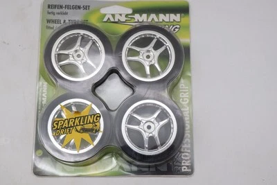Ansmann Racing 1:10 Sparkling Drift 2-Rillen Reifen Felgen Set in OVP - Bild 1 von 2