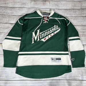 Minnesota Wild NHL Jersey CPM Reebok Ice Hockey Jersey Size Small Green 2013-17 - Picture 1 of 12