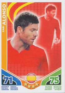 XABI ALONSO # ESPANA TRADING CARD MATCH ATTAX STARS MONDIALES TOPPS 2010 - Imagen 1 de 1
