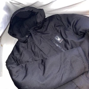 Spyder Herren Wintermantel schwarz Fleece gefüttert Größe Small SPFGM113-001 - Bild 1 von 8