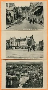 France Chateau Thierry Viste della prima guerra mondiale Destruction 9 diverse cartoline - Foto 1 di 4