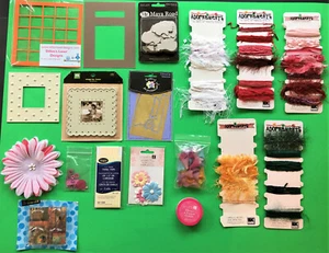 Mixed Scrapbooking Lot ~ Frames ~ Adornments ~ Embellishment ~ Template ~ More - Bild 1 von 5