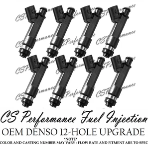 OEM Denso 12-Hole Upgrade Fuel Injectors (8) set for 05-09 Lexus GX470 4.7L V8 - Picture 1 of 1