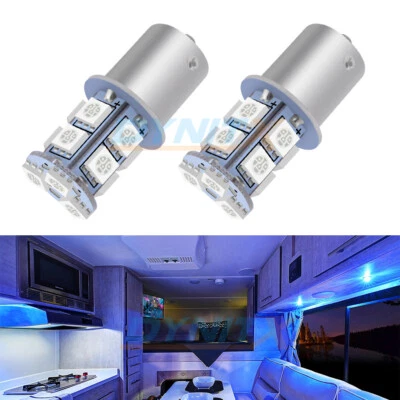 1156 Blue Interior LED For Freightliner Cascadia 2008-2017 Sleeper Cab Light 2x - Image 1 of 4