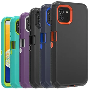 For Samsung Galaxy A03 A02S A03S Case Rugged Shockproof Hard Armor Phone Cover - Picture 1 of 22