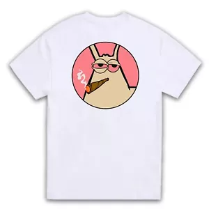 "Wood Puffin" High Quality T-shirt, Stoned Cartoon SLUG, 420 Tee Slug Thug Brand - Picture 1 of 9
