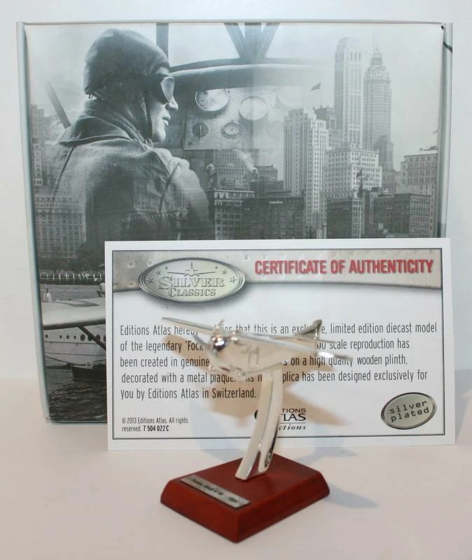 Atlas Editions Silver Classics 1:200 #7504022 1924 Focke-Wulf A16 BNiSB Foto 1 de 4