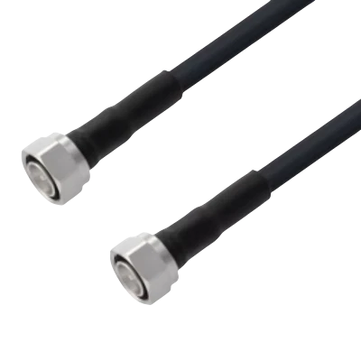 LMR-400 Times Microwave Coaxial Cable Assembly 4.3/10 to 4.3/10 connectors - Image 1 of 4