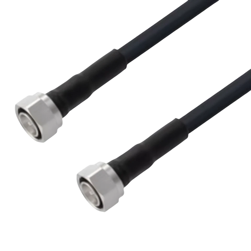 LMR-400 Times Microwave Coaxial Cable Assembly 4.3/10 to 4.3/10 connectors - Image 1 of 4